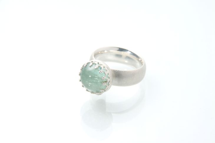 Aquamarin-Ring